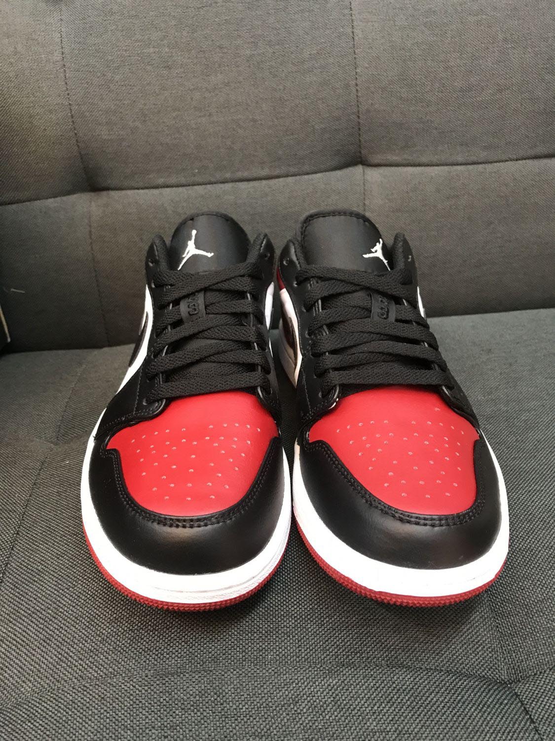 stockx jordan 1 bred toe