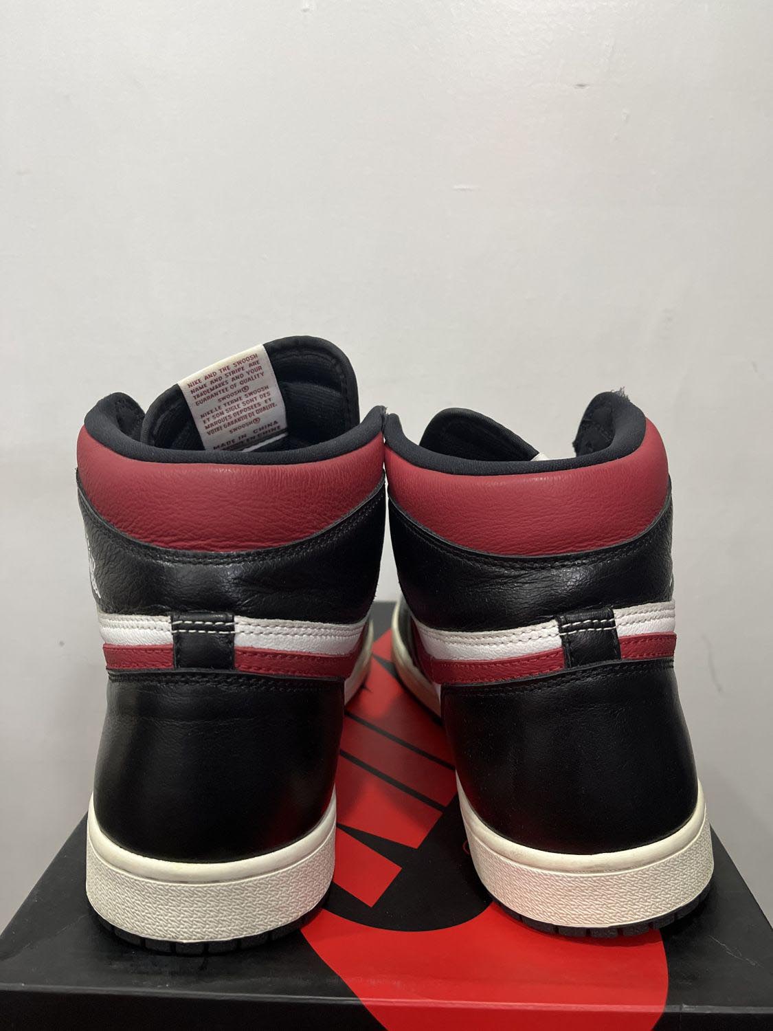 jordan 1 high black and red